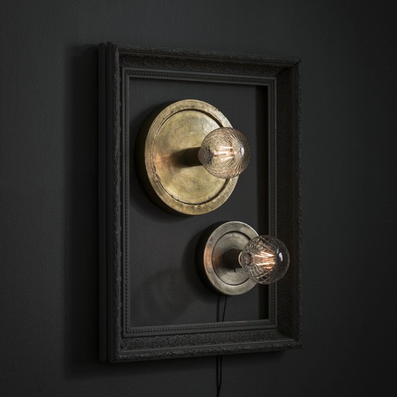 Rustic industriell tak/vegglampe