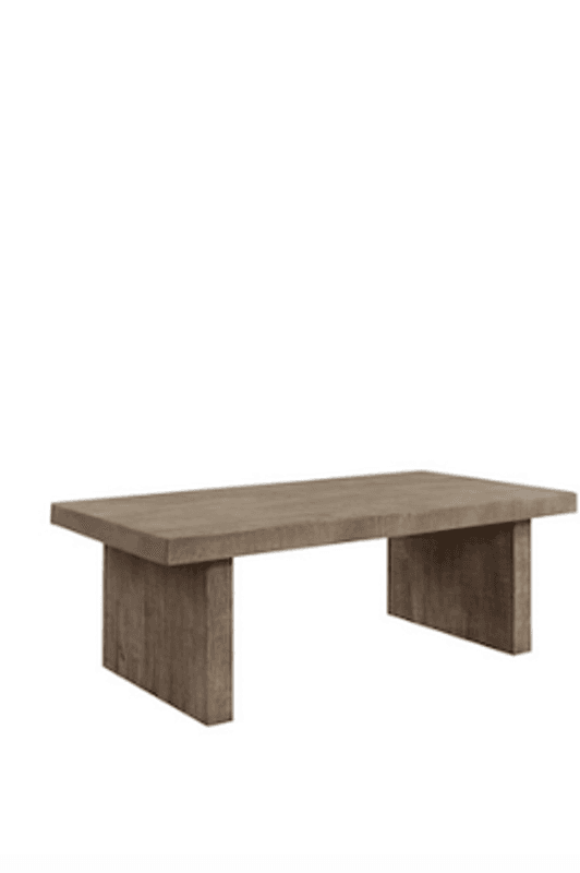 Coffetable i grå eik 
